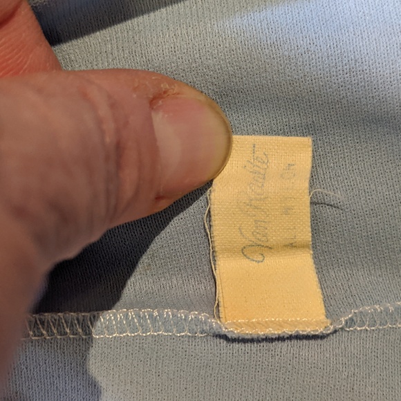 Vintage Van Raalte baby blue slip size 40 - Picture 5 of 6